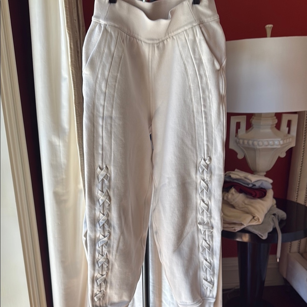 Lululemon Athletica White Track Pants